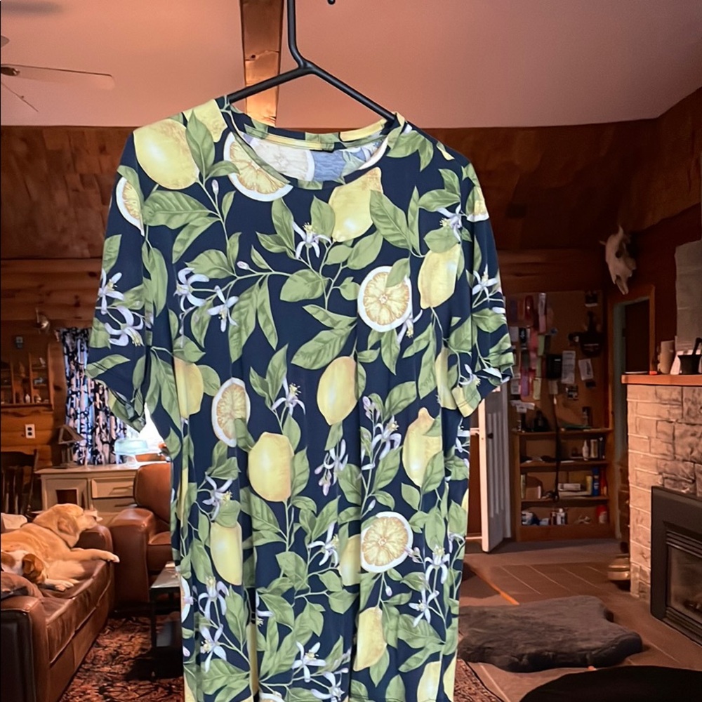 Lemon lovers bundle - XL T-shirt & jersey dress